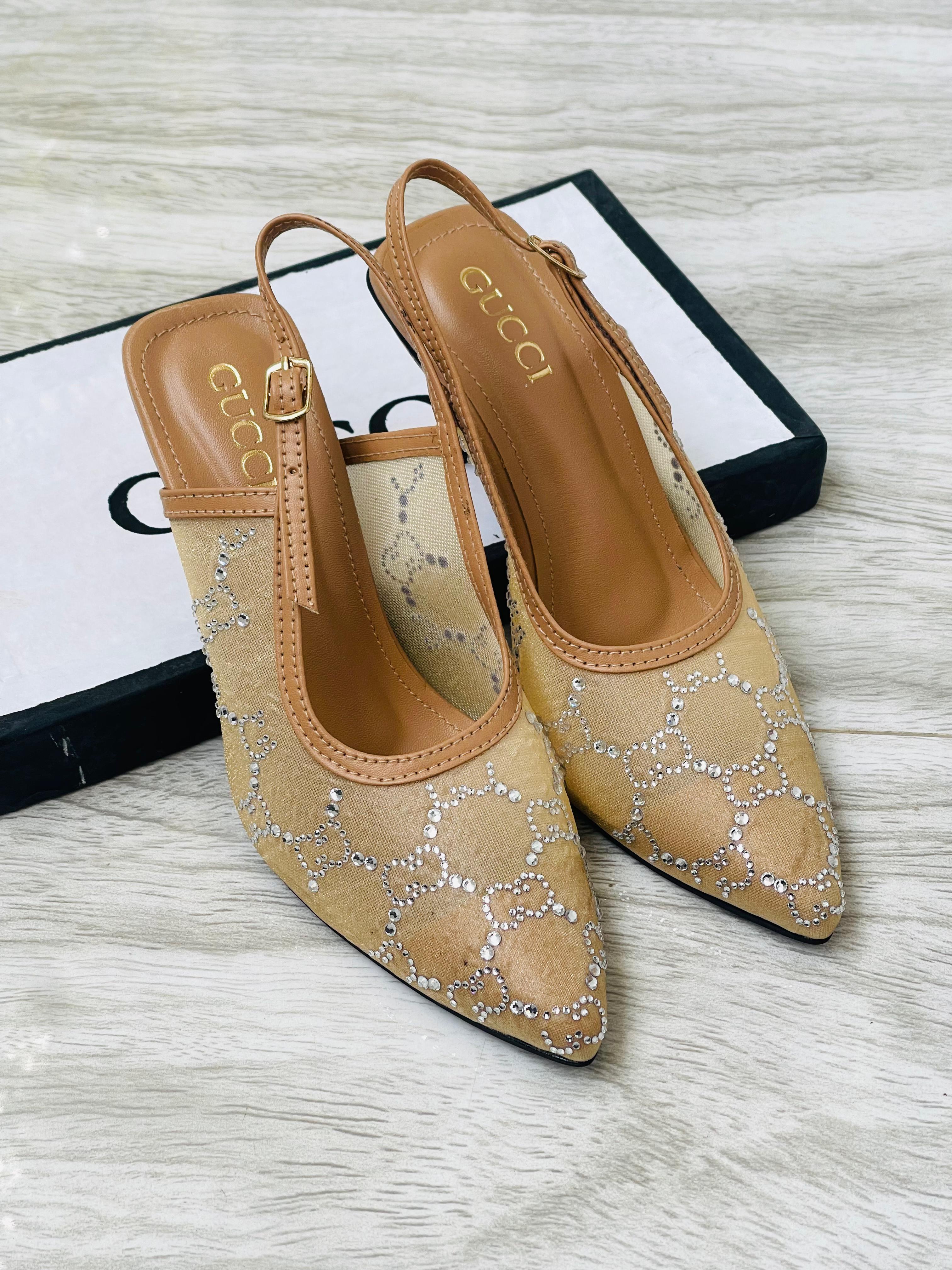 GUCCI STONE HEEL