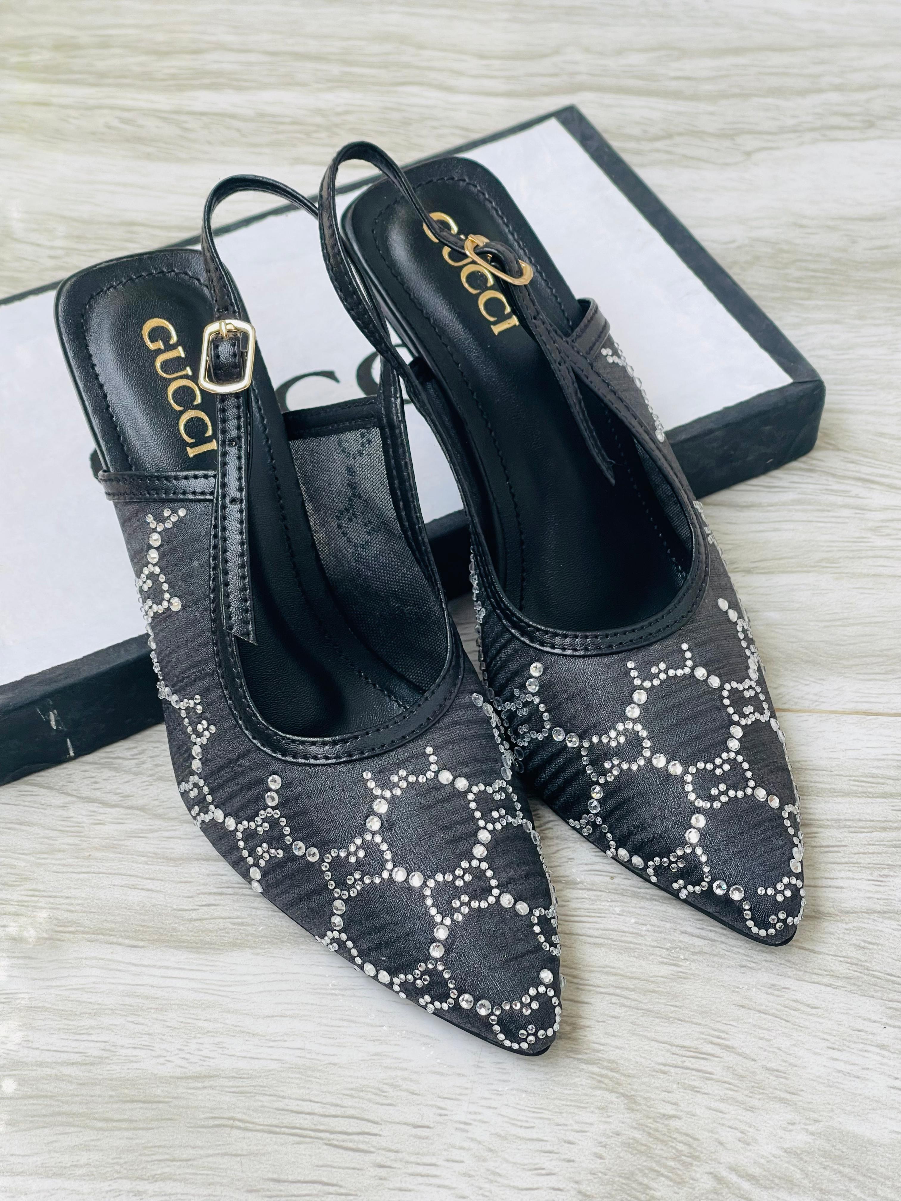 GUCCI STONE HEEL