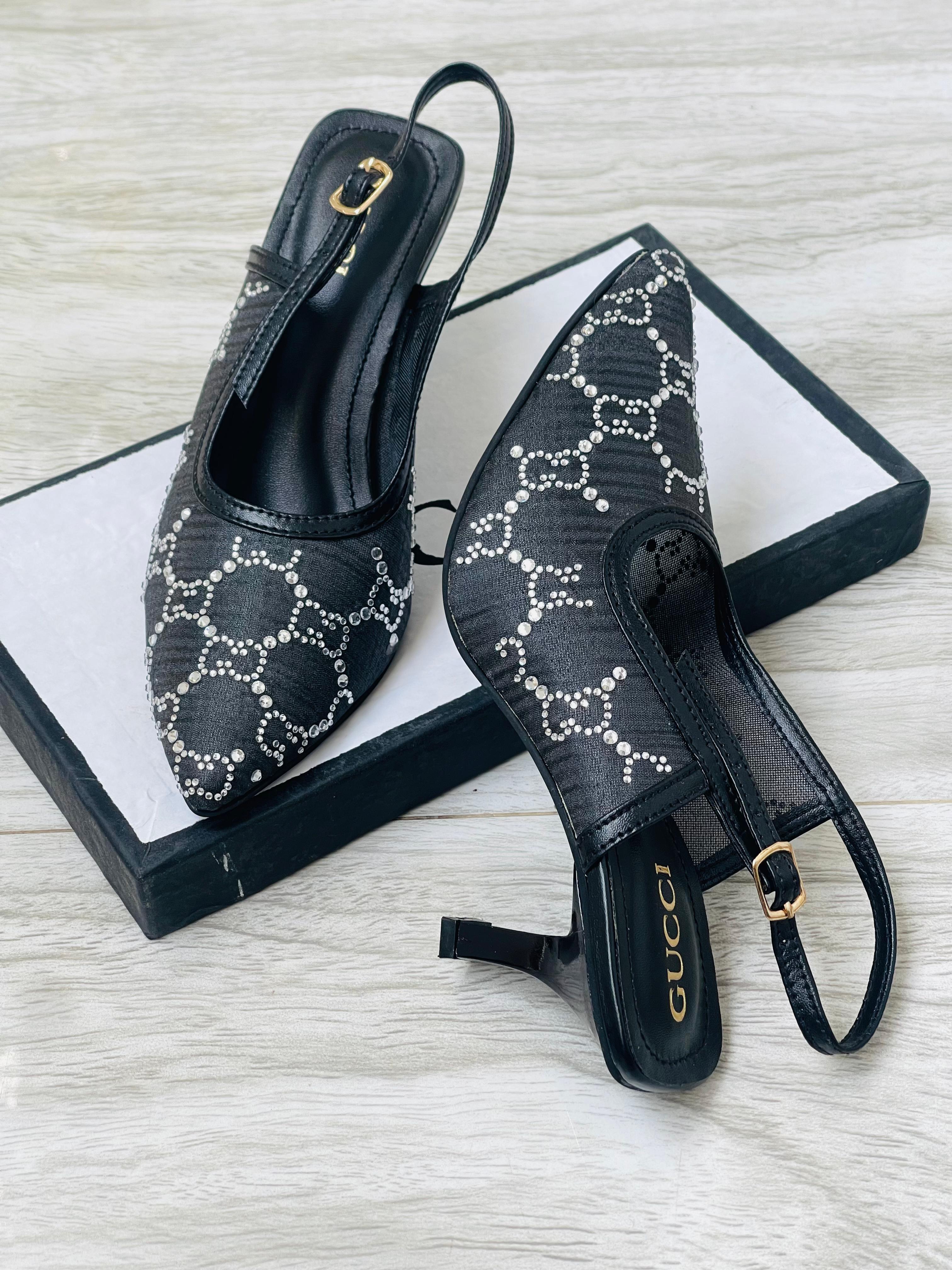 GUCCI STONE HEEL