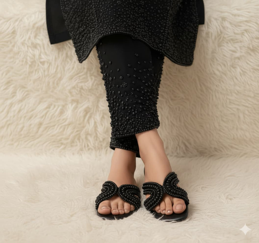 Jimmy Choo Pearl Slippers