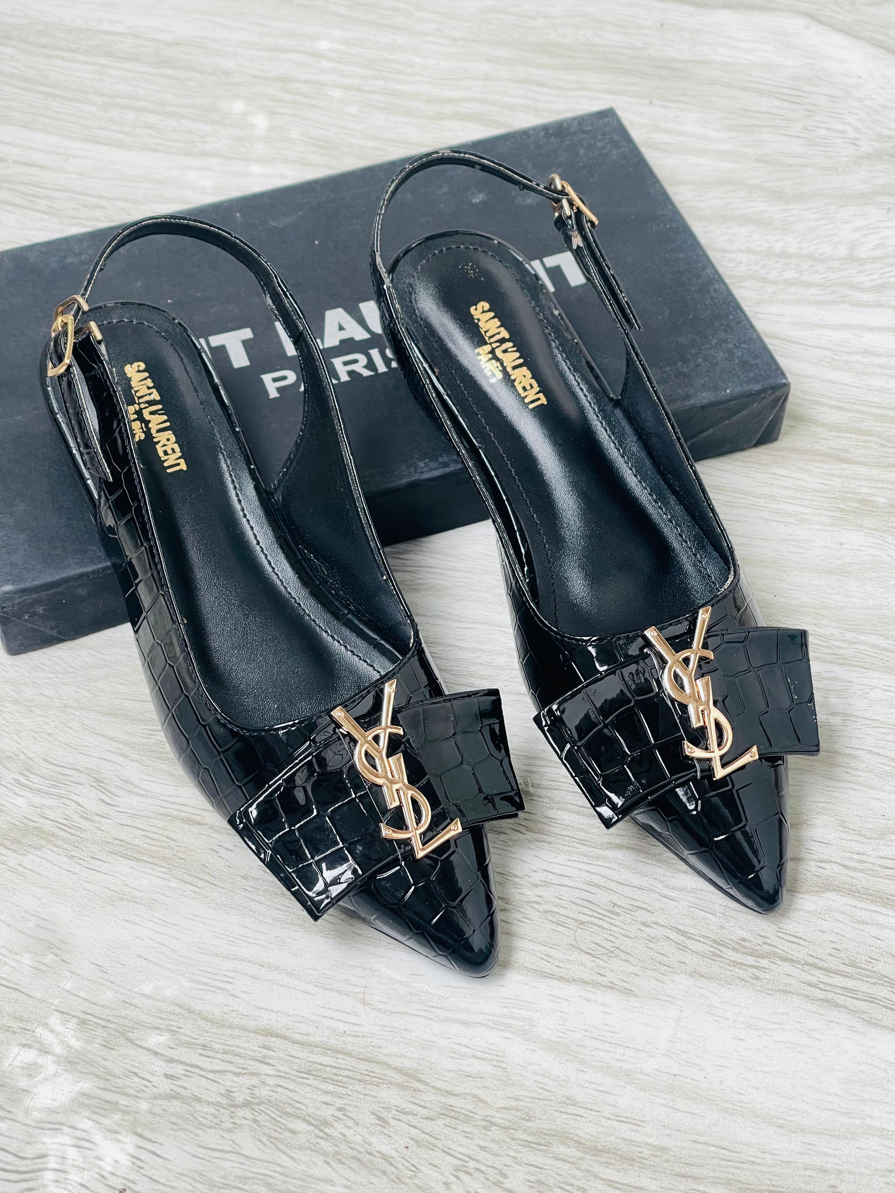 NEW ARRIVAL YSL FLAT PUMPS