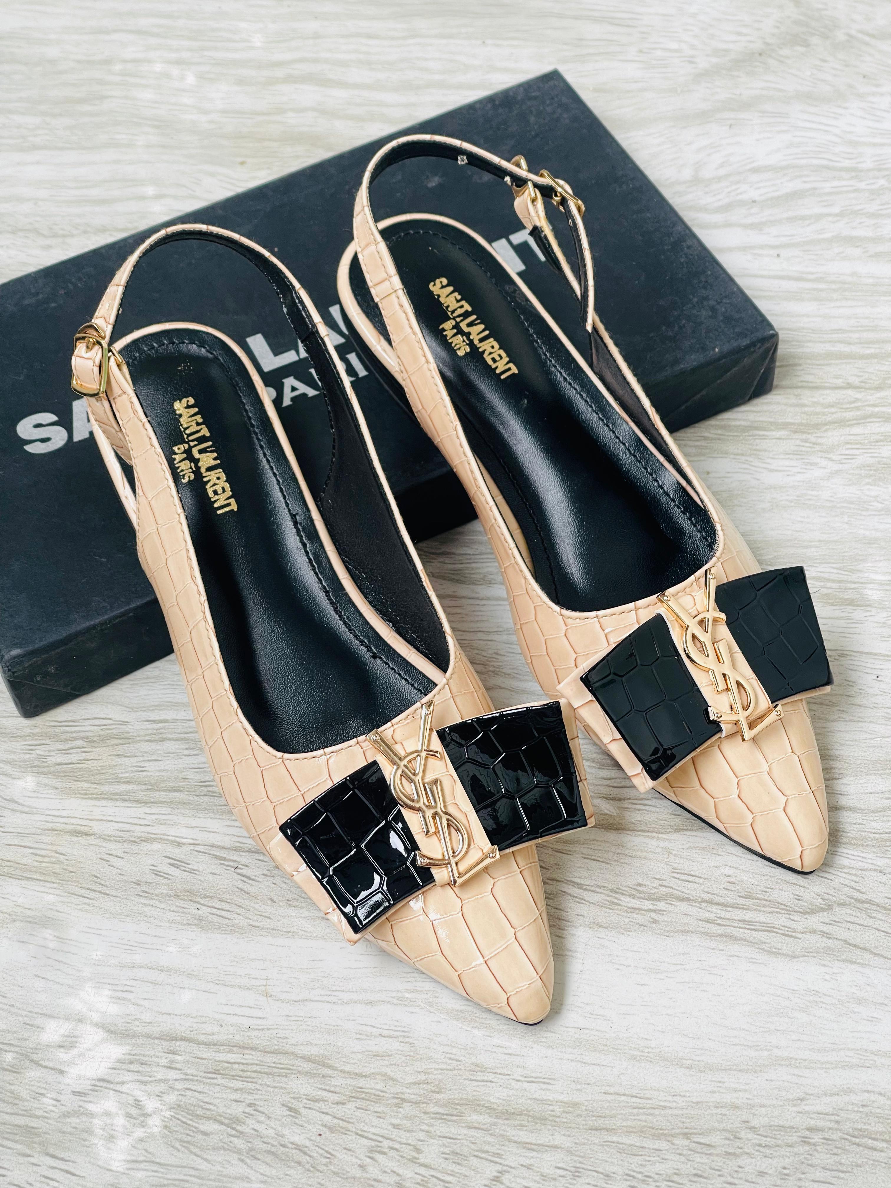 NEW ARRIVAL YSL FLAT PUMPS