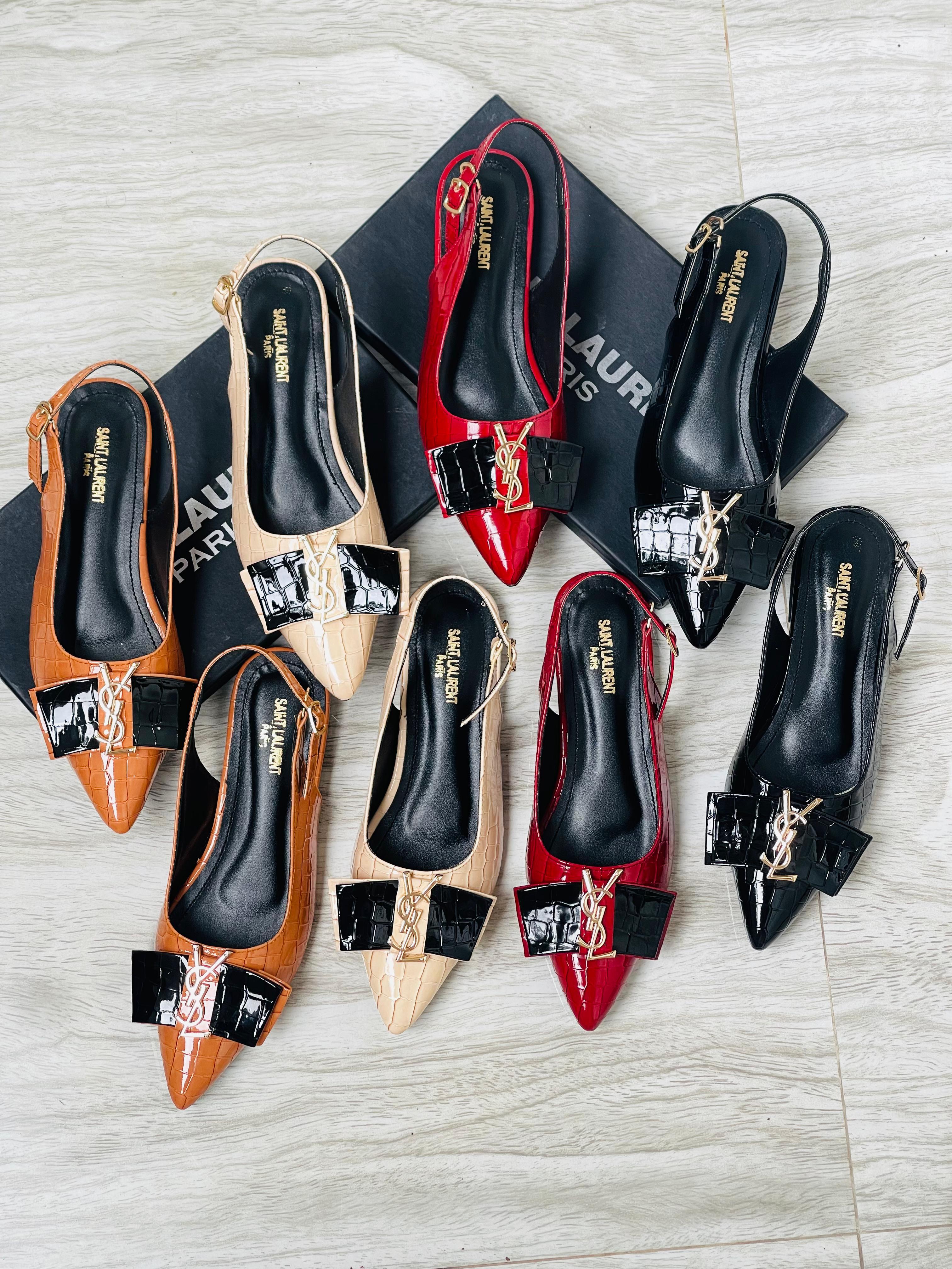 NEW ARRIVAL YSL FLAT PUMPS