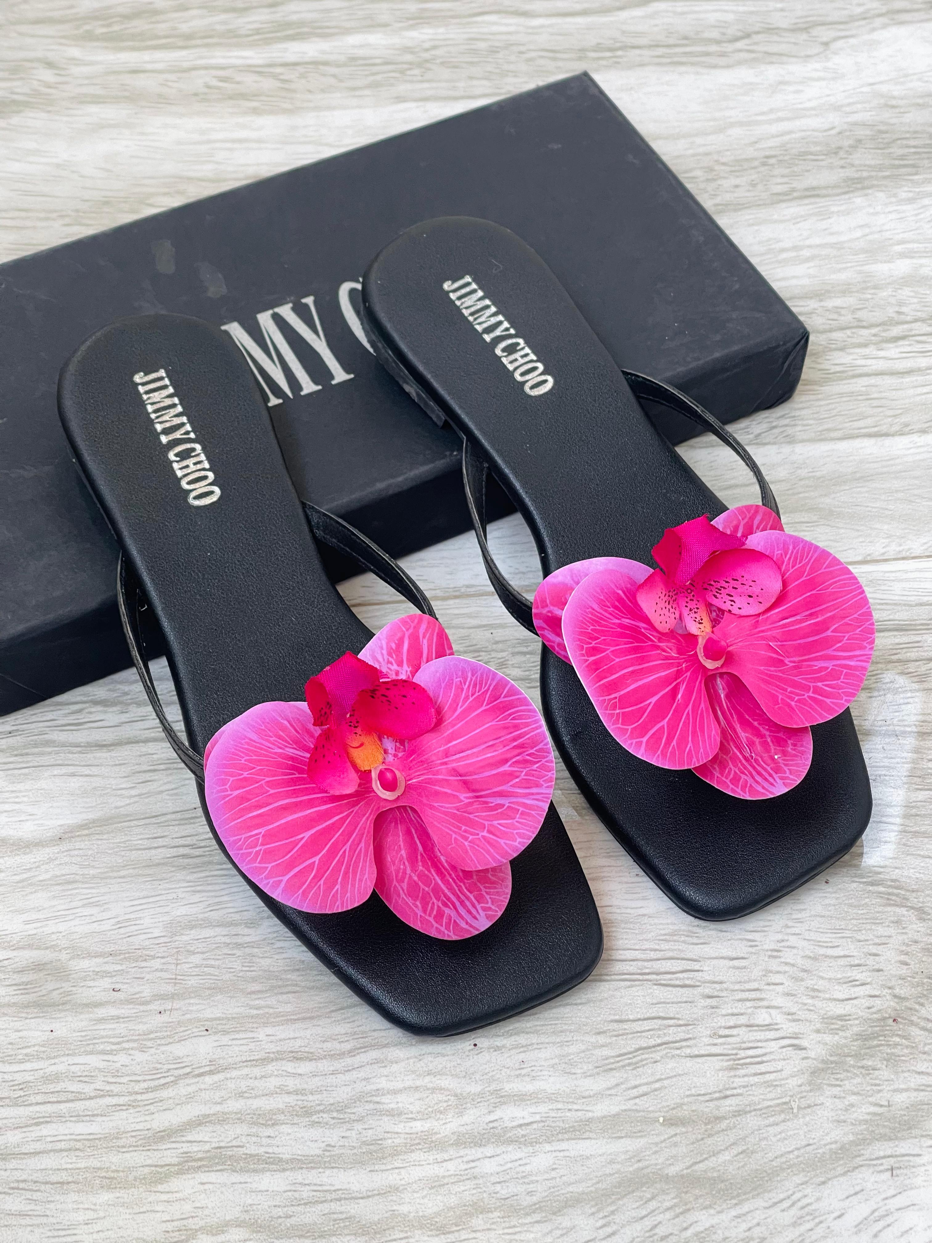 JIMMY CHOO ORCHID FLATS