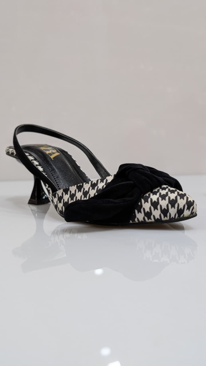 💫 ZARA Bow Slingback Heels 💫