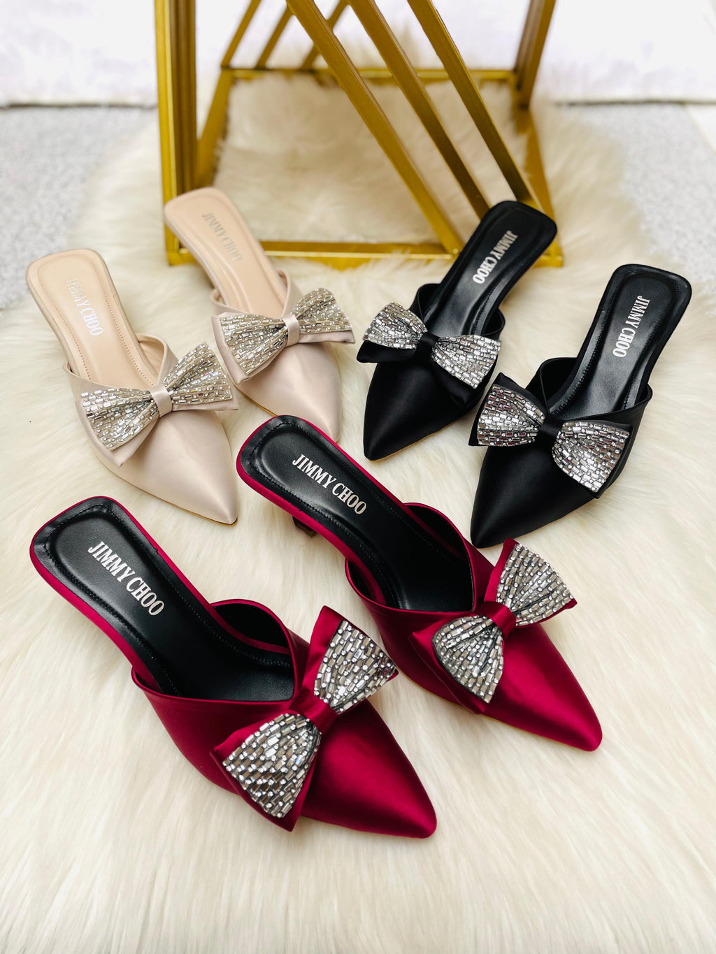 JIMMY CHOO BOW HEELS